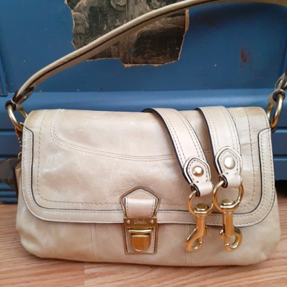 Coach Poppy Layla Crossbody Bag in Camel 18160